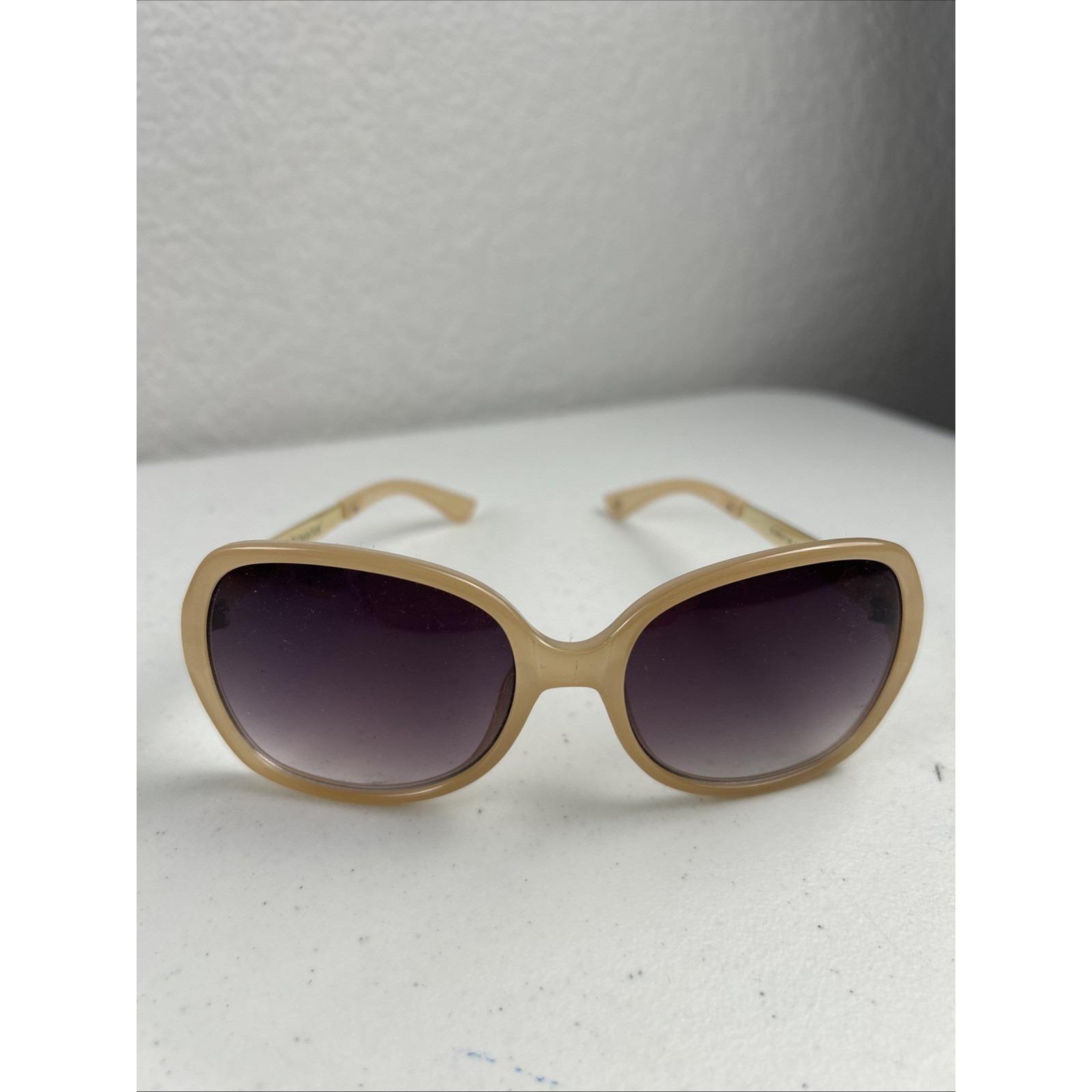 Betsey Johnson Fairycore Floral And Peach Sunglasses